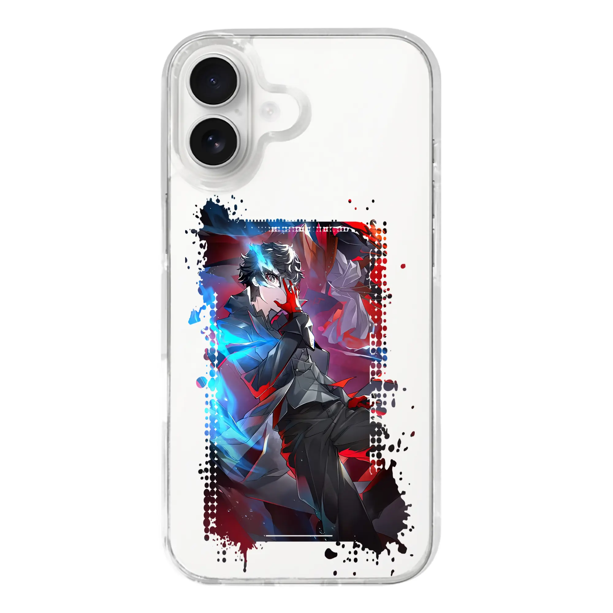 ペルソナ グッズ,主人公 - iPhone 17シリーズ 透明スマホケース – 薄型・耐衝撃・精密フィット保護カバー